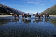 Crossing the river 