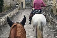 Horse riding in France