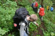 On the trek 