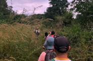 On the trek 