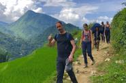 On the trek 