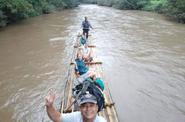 Bamboo rafting