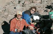 Trekking on Tupungato