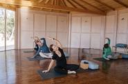Yoga session