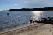 refreshing swim