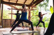 yoga session