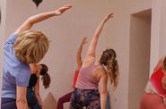 yoga session