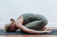 yin yoga session