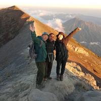 At the summit 