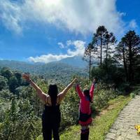 On the trek 