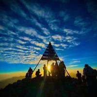 Reached the summit 