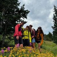 On the trek 