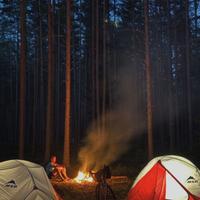 Tent camping