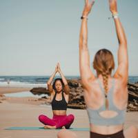 Yoga session