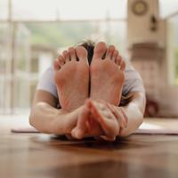 morning yoga session