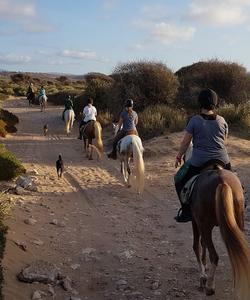 On the ride 
