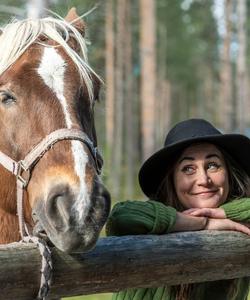 At the stable