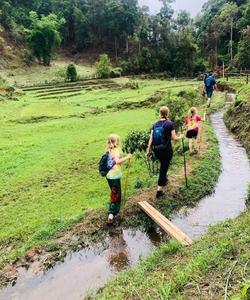 On the trek 