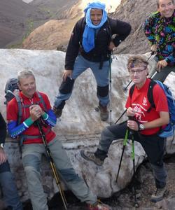 On the trek 