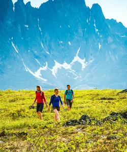 On the trek 