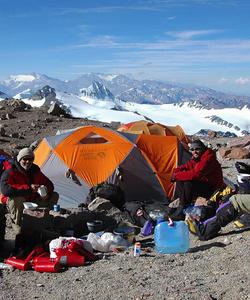 Camps in Aconcagua