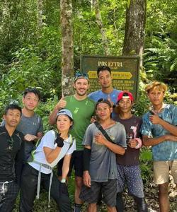 On the trek 