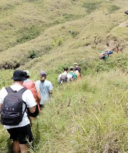 On the trek 
