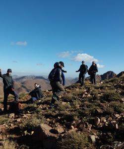 On the trek 
