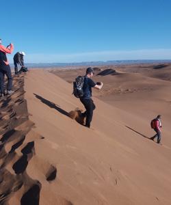 On the trek 