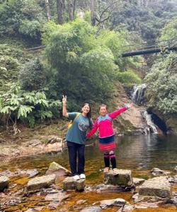 On the trek 