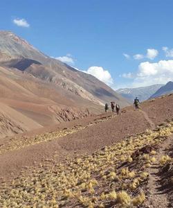 Andes hikking