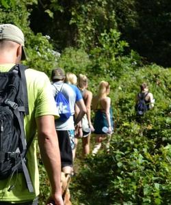 On the trek 
