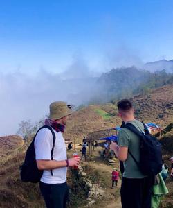 On the trek 