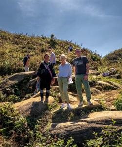 On the trek 