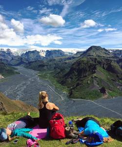 Iceland Women Hiking