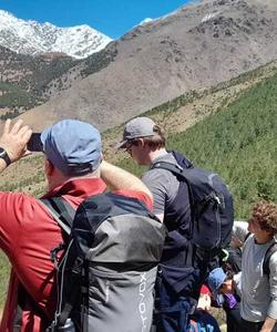 On the trek 