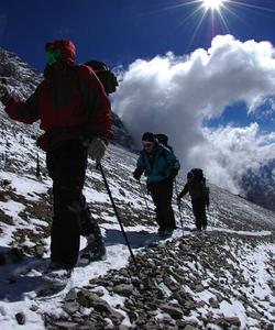 Guanacos Valley route