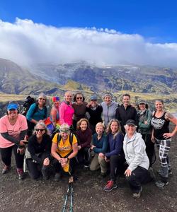 Iceland Women Hiking