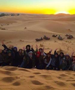 In the desert 