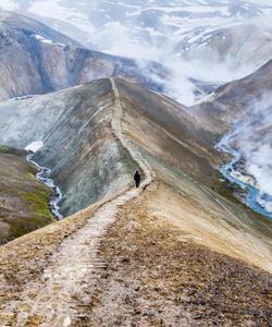 Iceland Women Hiking