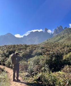 On the trek 