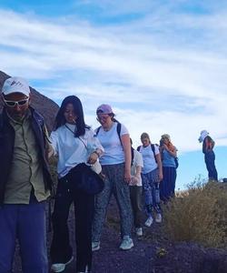On the trek 