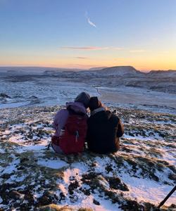 Tourists in Iceland