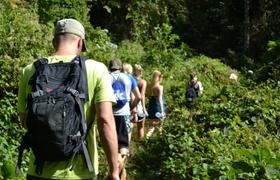 On the trek 