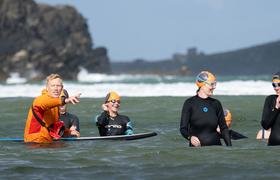 cold-water sea swimming